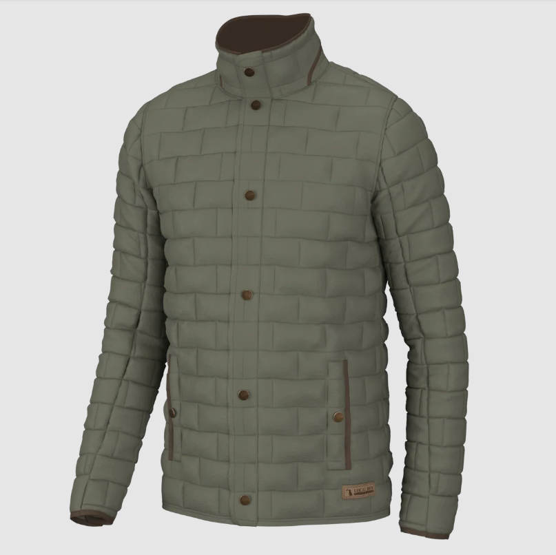 Brick Quilted Jackets