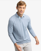 Ryder Ridgeway Stripe L/S Performance Polo