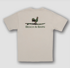 Camo Surfing Rooster Tee