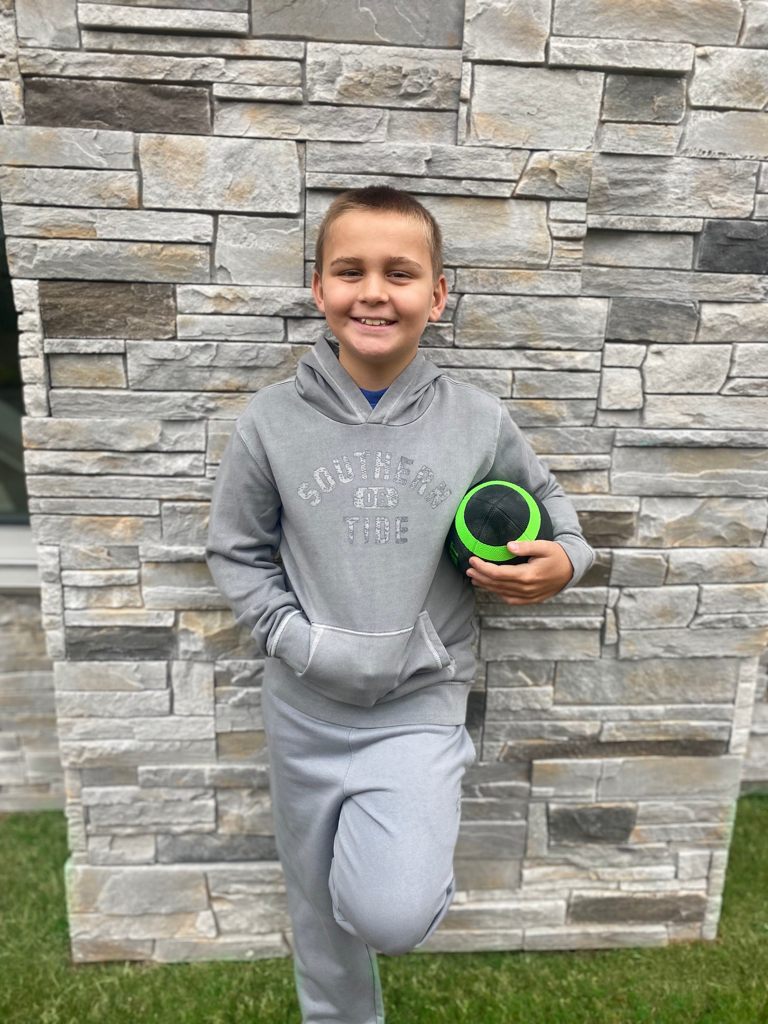 Boys Sun Farer Upper Deck Hoodie