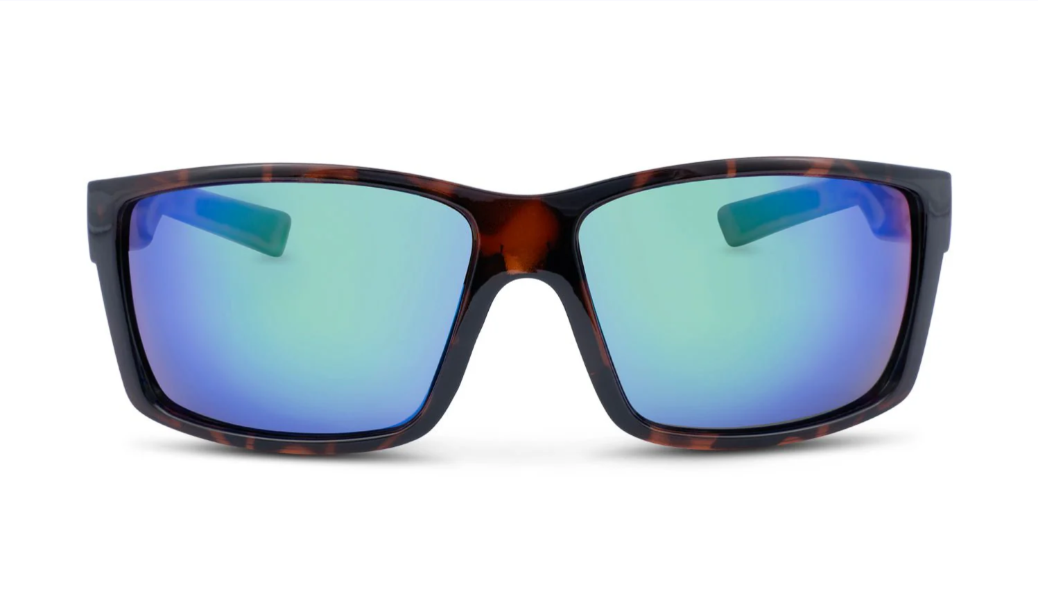 Staunton - Shiny Dark Tortoise w/ Polarized Smoke Lens Green Mirror