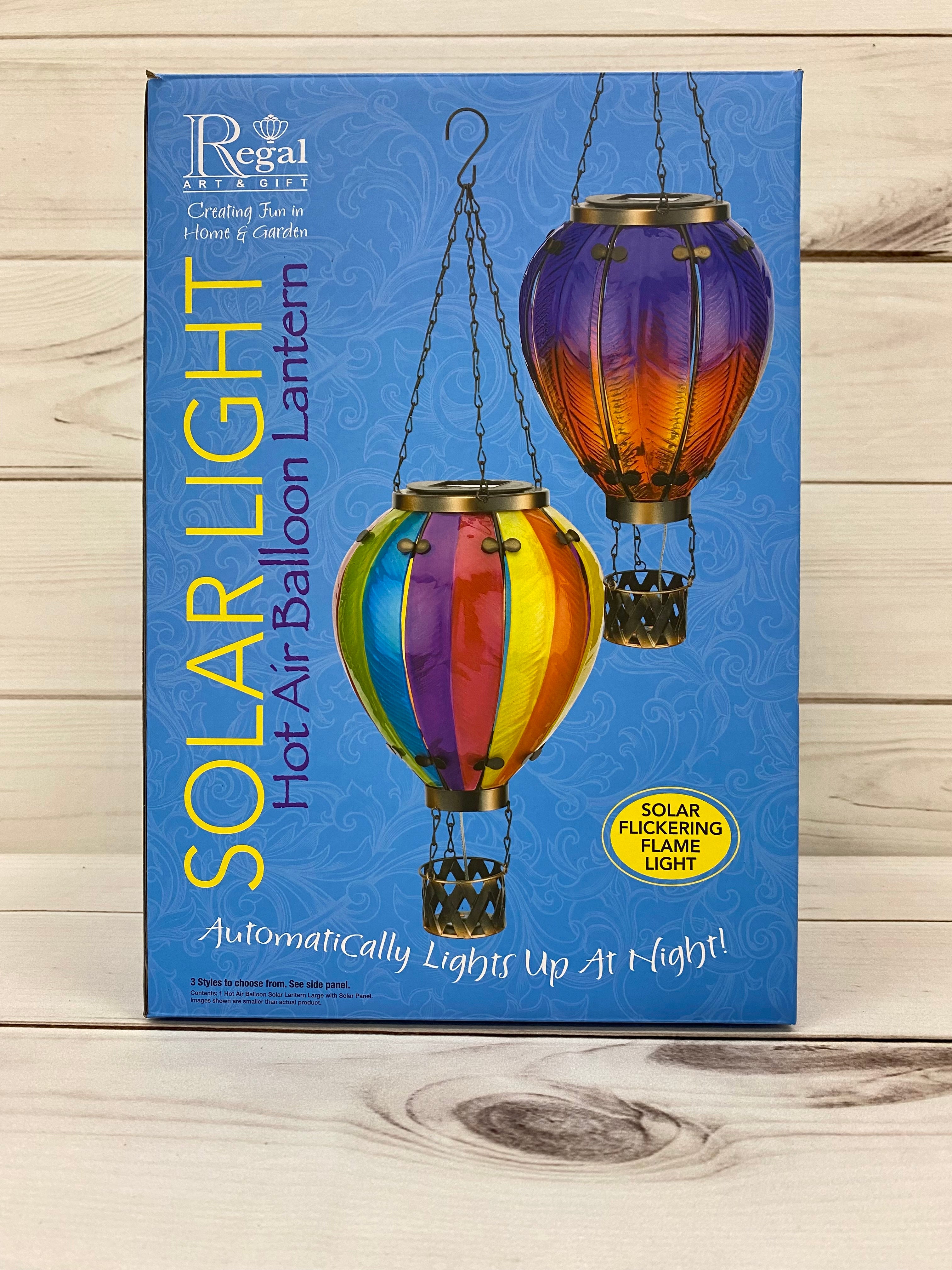 Solar Hot Air Balloon Lantern