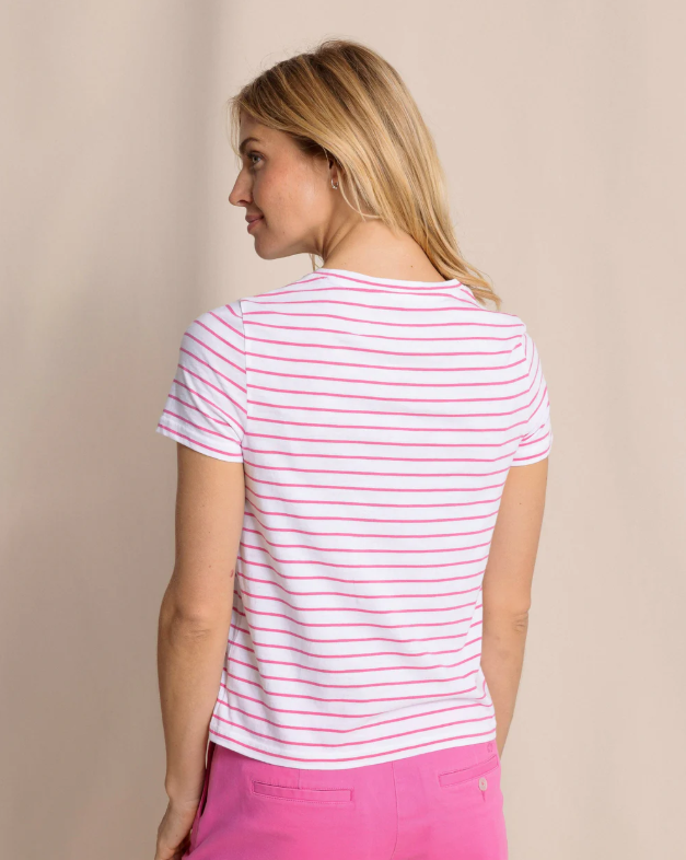Sun Farer Stripe Crewneck Tee