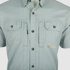 Wingshooter Trey Solid Dobby Button-Down Short Sleeve Shirt