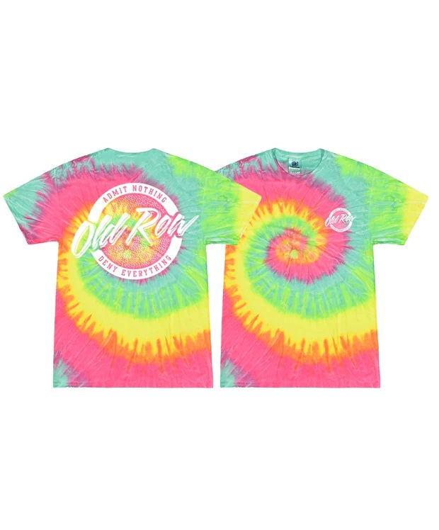 Old Row Circle Logo Tie Dye Tee