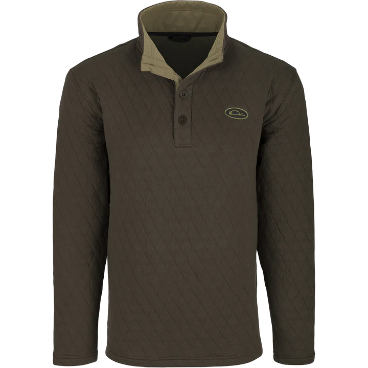 Delta Quilted Sweatshirt