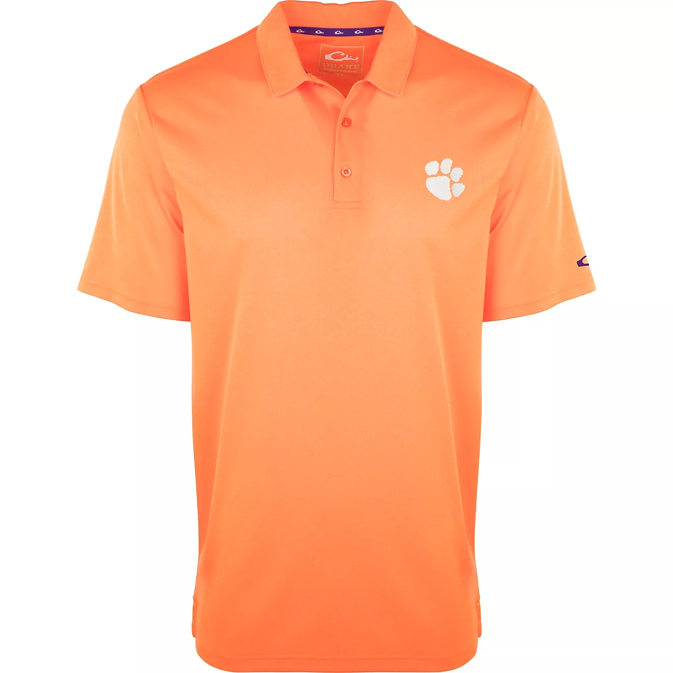 Clemson Vintage Heather Polo