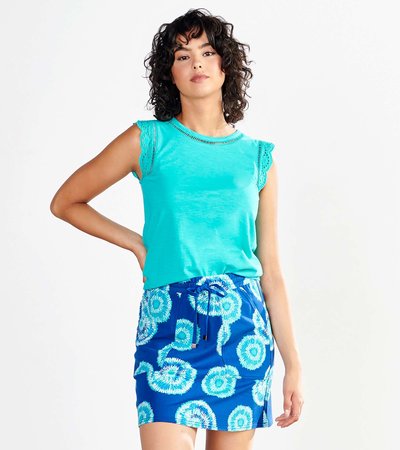 Ari Tank Top - Ceramic