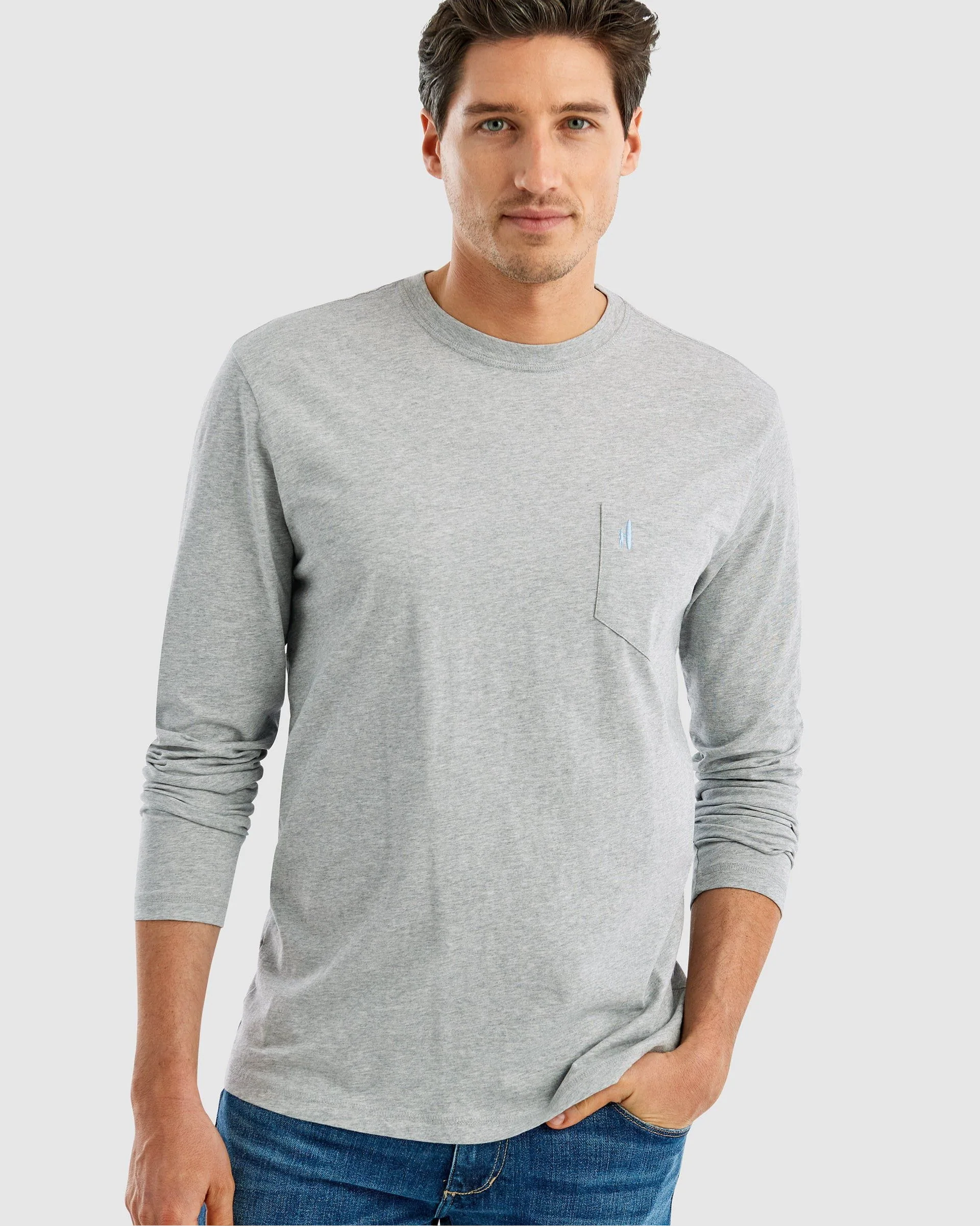 Heathered Brennan Long Sleeve T-Shirt