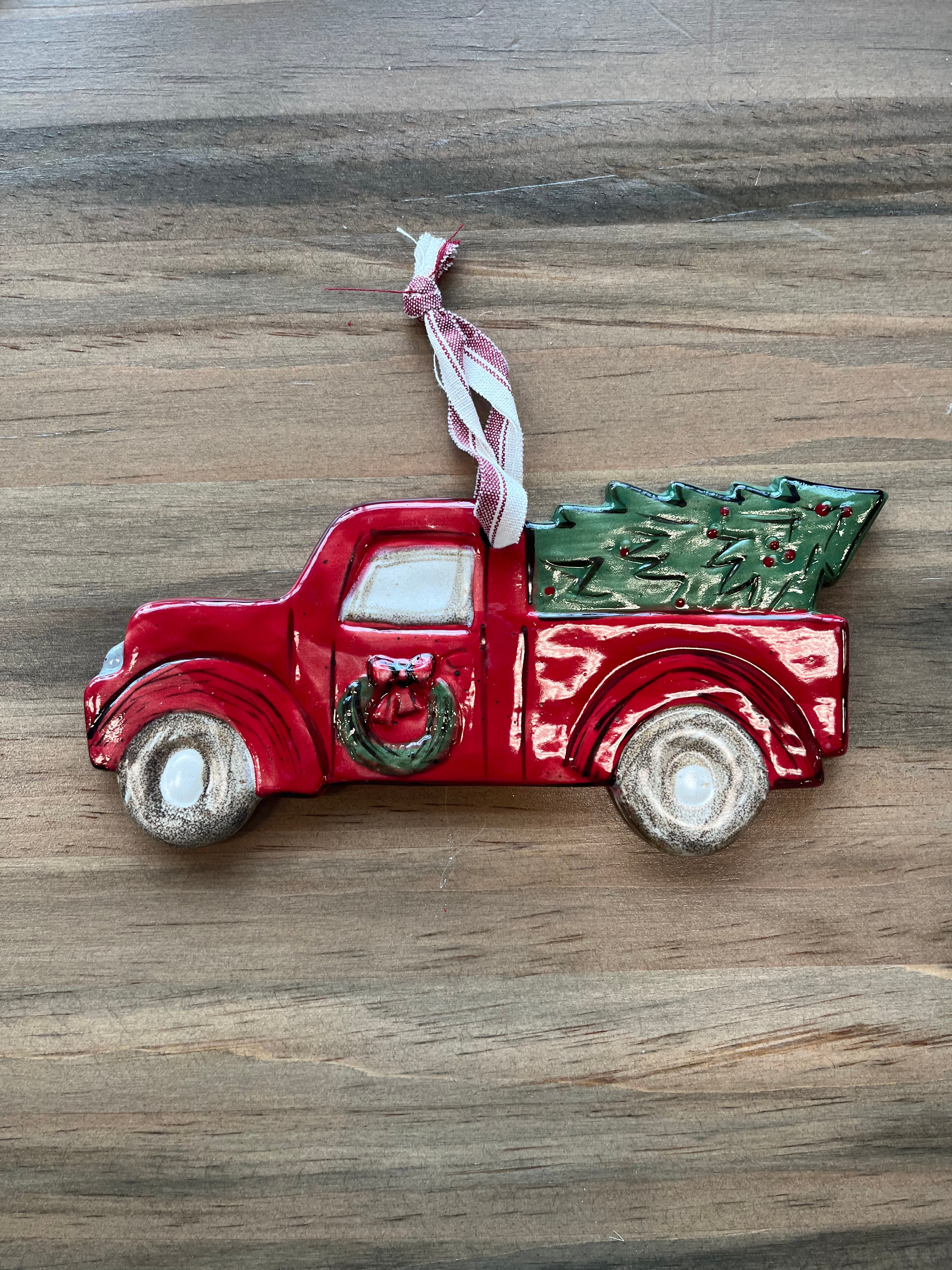 Farm Truck Ornament