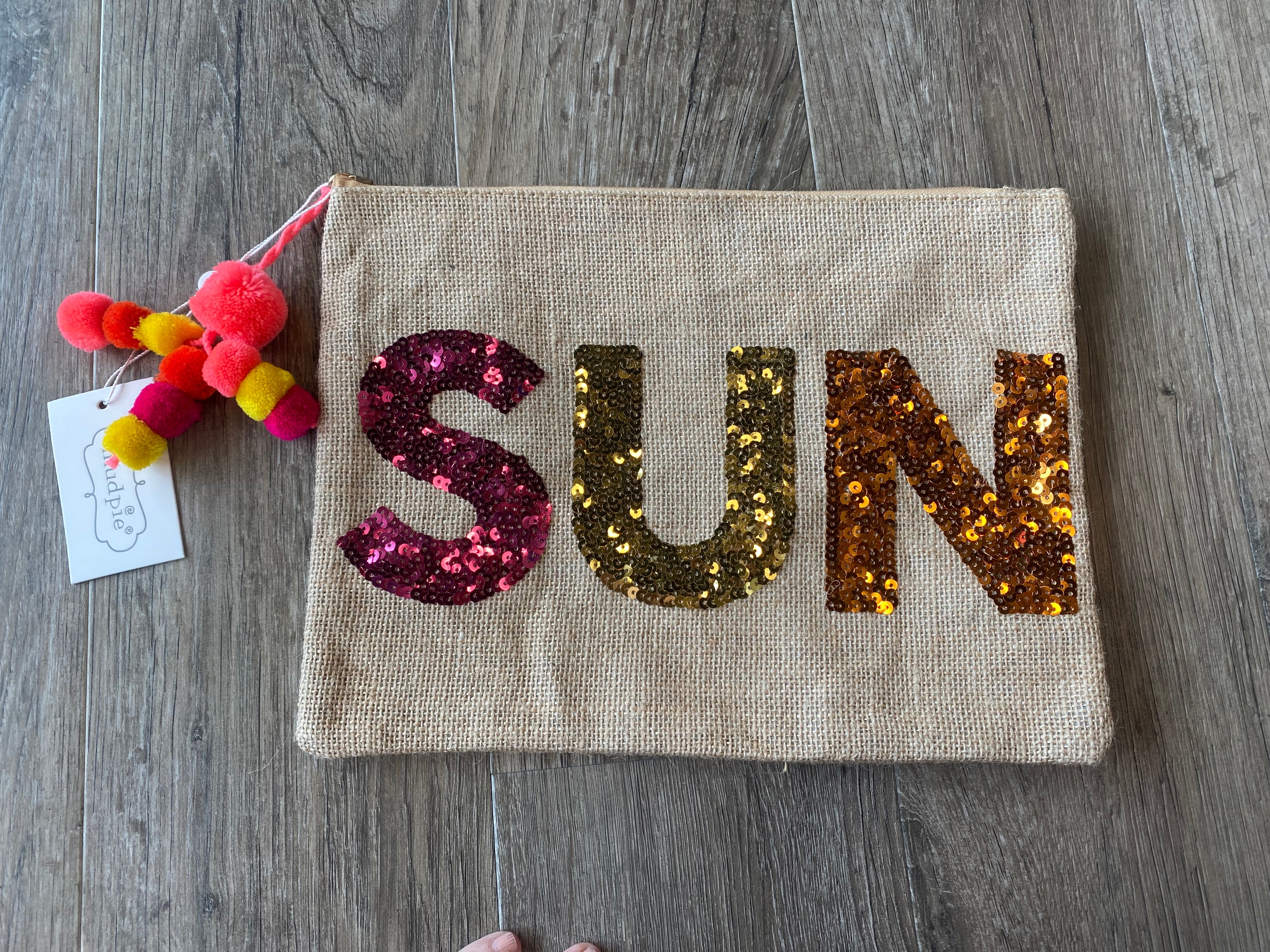 Sun Canvas Pouch
