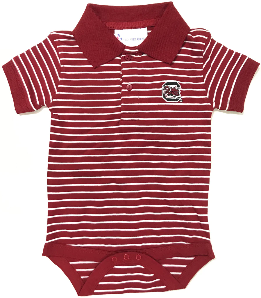 Stripe Jersey Golf Shirt Creeper