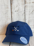 Crossed Clubs Performance Hat Navy