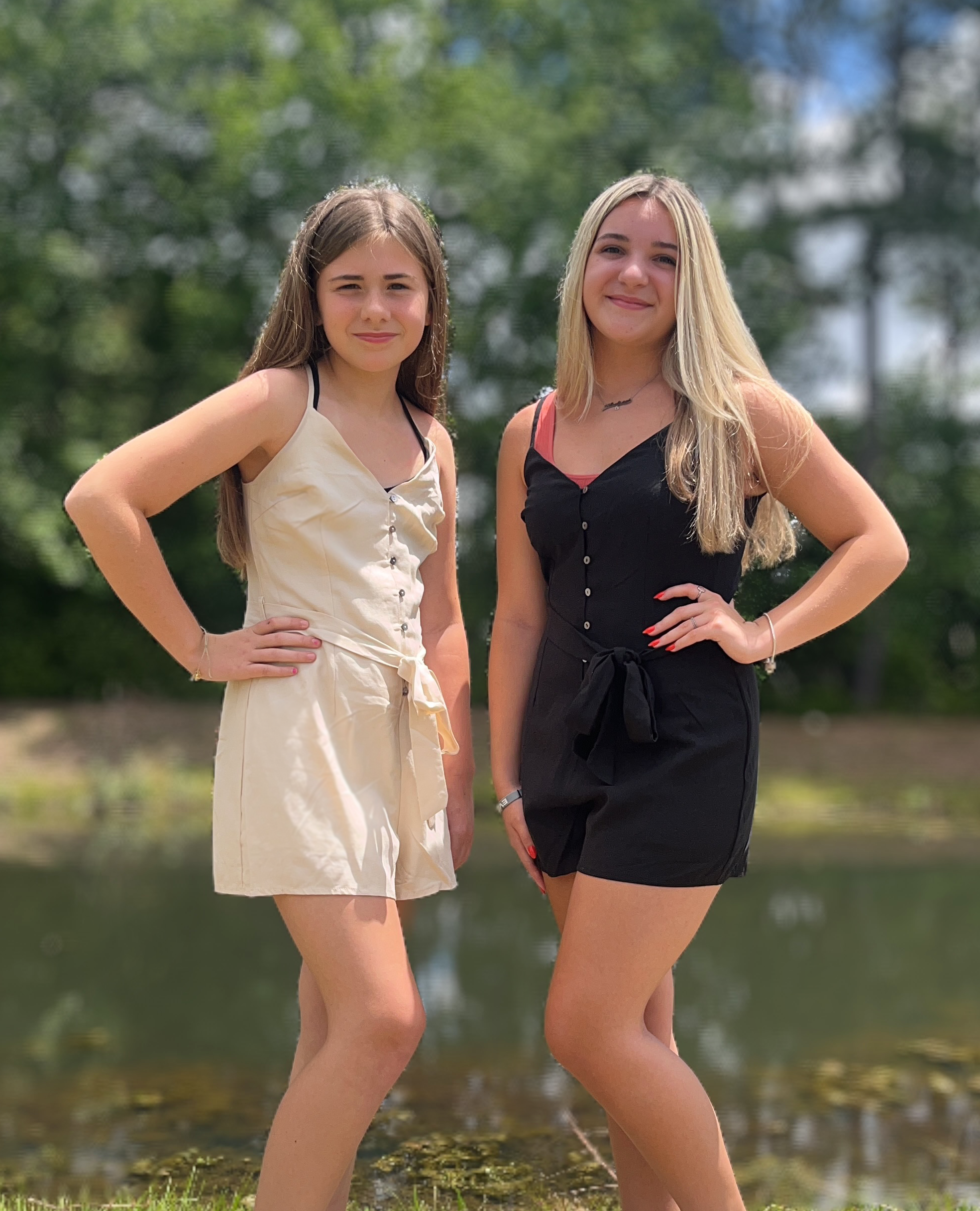 Woven Cami Button Down Romper