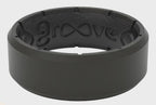 Edge Silicone Ring Black/Black