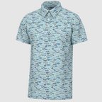 Cool Oak Camo Dirty Myrtle Polo