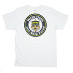 Captain MJ Fox s/s tee white