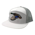 Mr. Mallard 7 Panel Hat - White/Fog