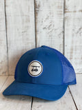 Royal Blue Circle Logo Trucker Hat