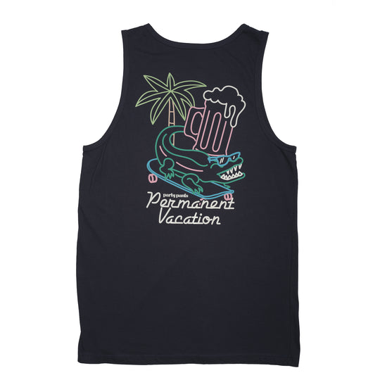 Party Bottoms Up Tank Top Navy