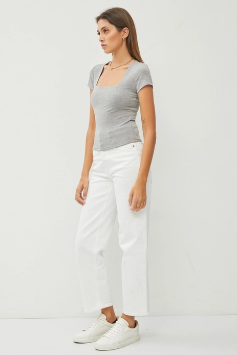 Classic Square Neck Tee