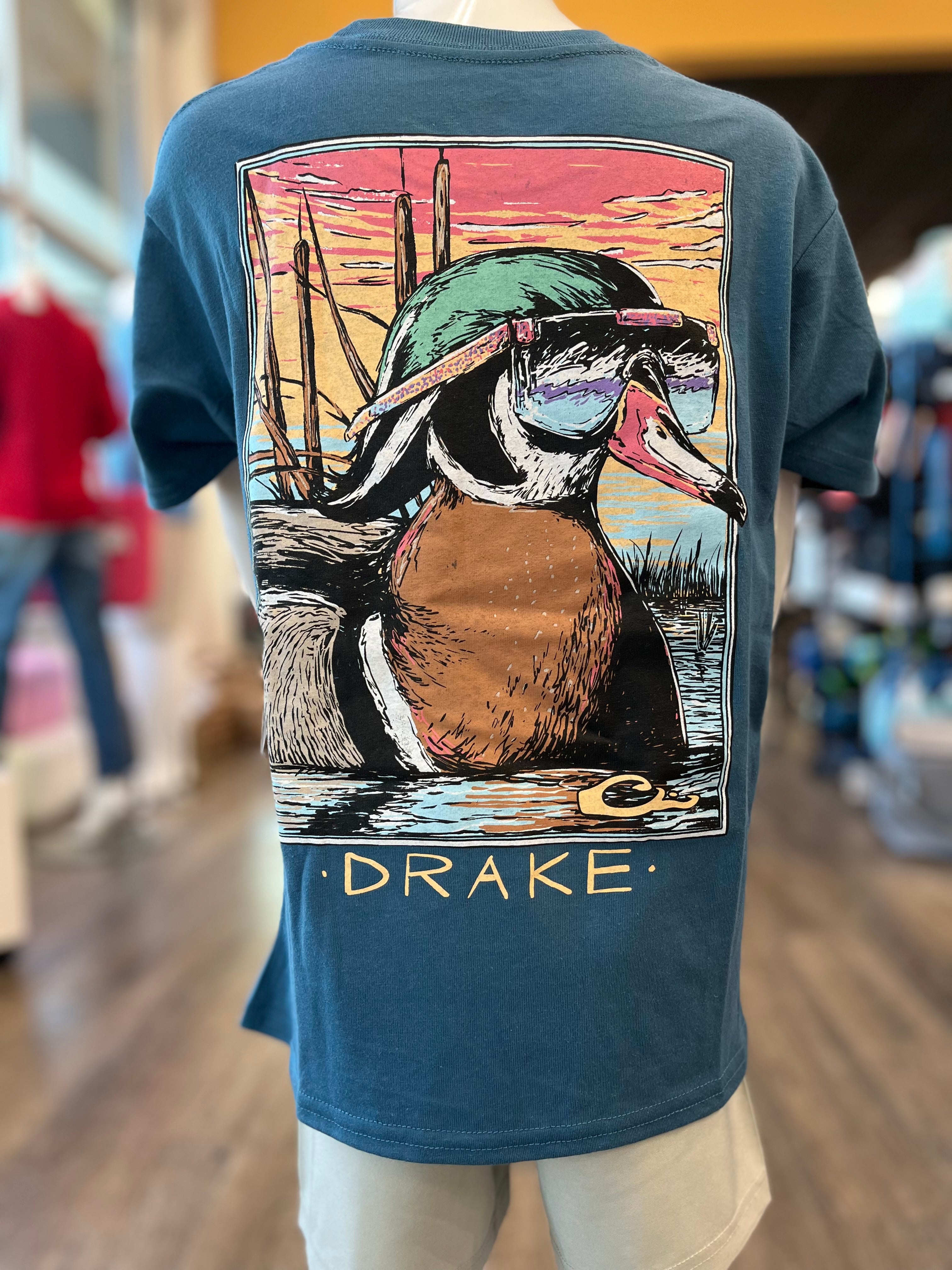 Youth Pop Art Wood Duck s/s Tee