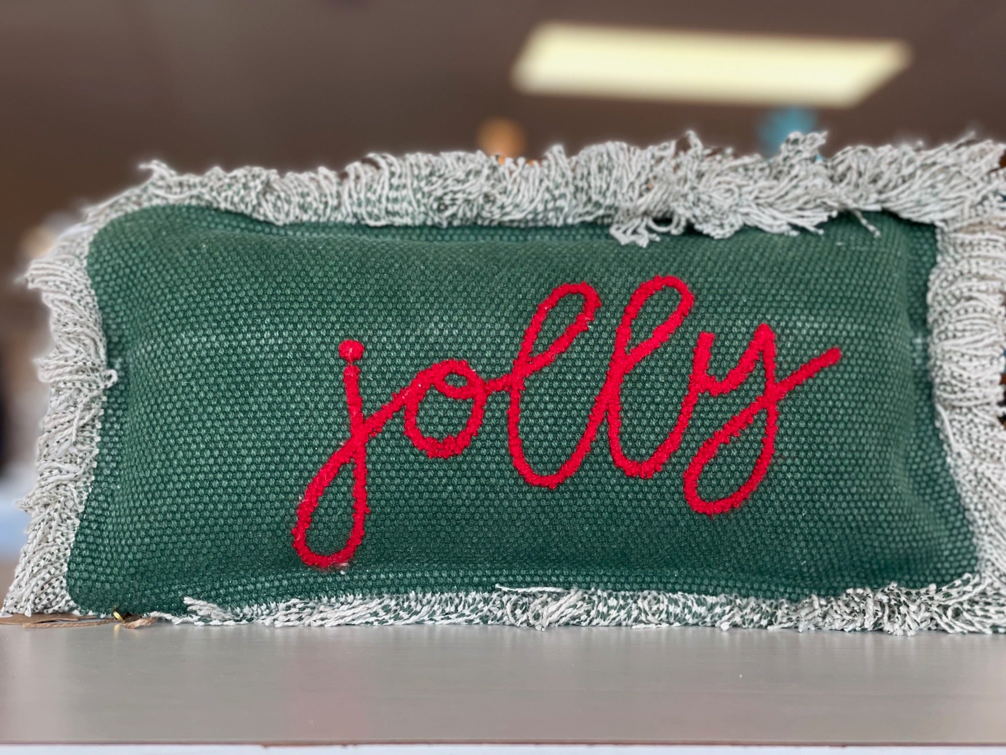 Jolly Mini Xmas Pillow