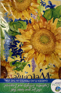 Happy Sunflowers Garden Flag