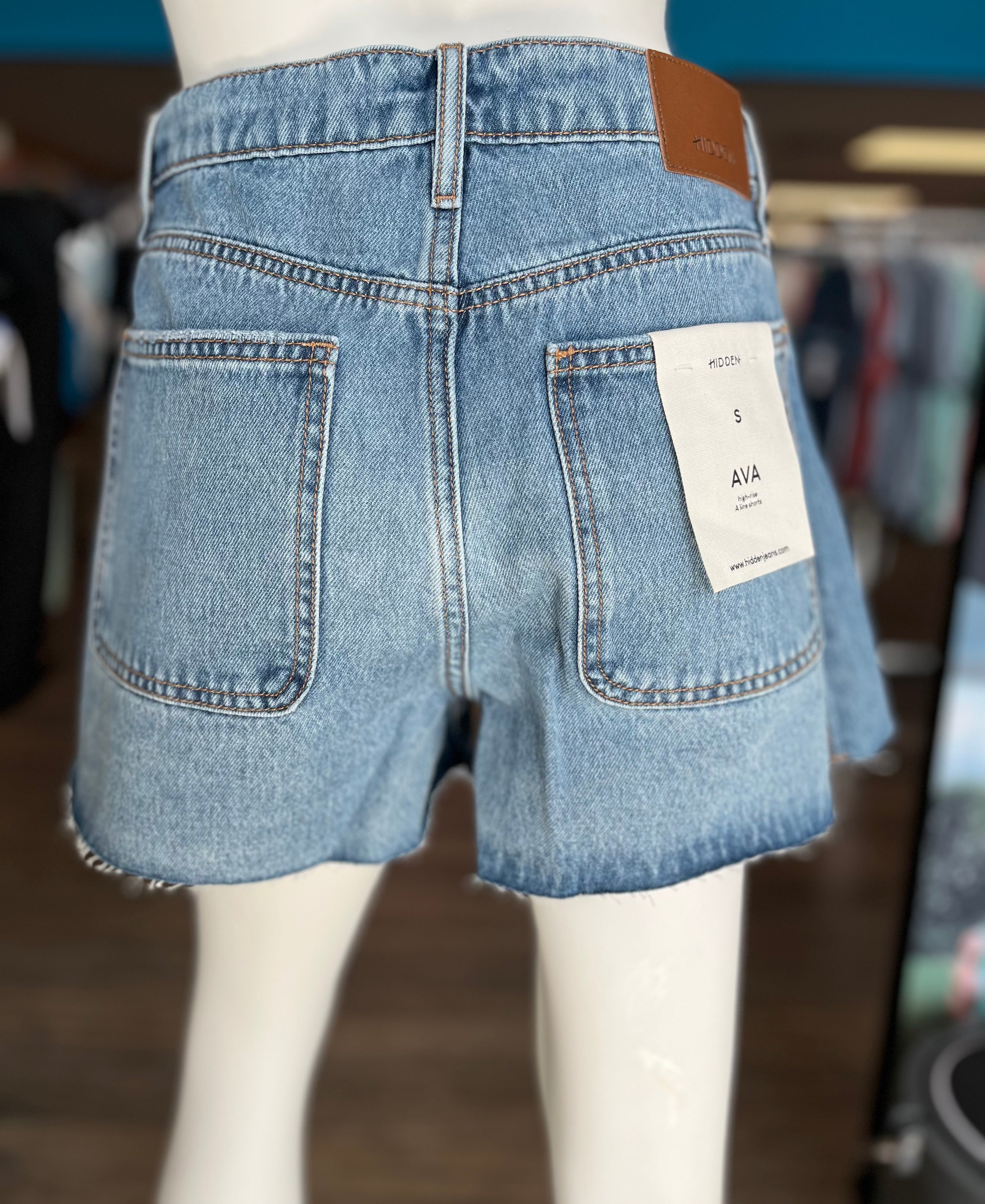 Ava High Rise A Line Short