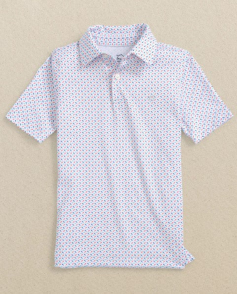 Boys Driver Fin-tastic Catch Performance Polo