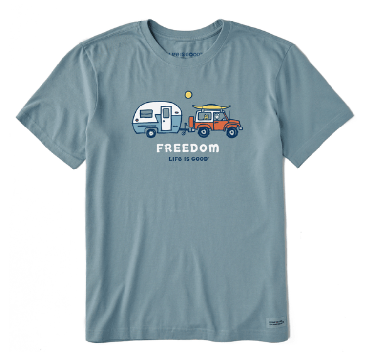 Men's Crusher-Lite Tee Jake And Rocket Freedom