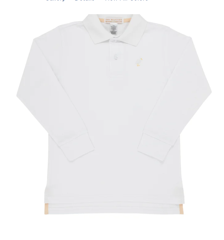 Prim and Proper Polo L/S - Pima