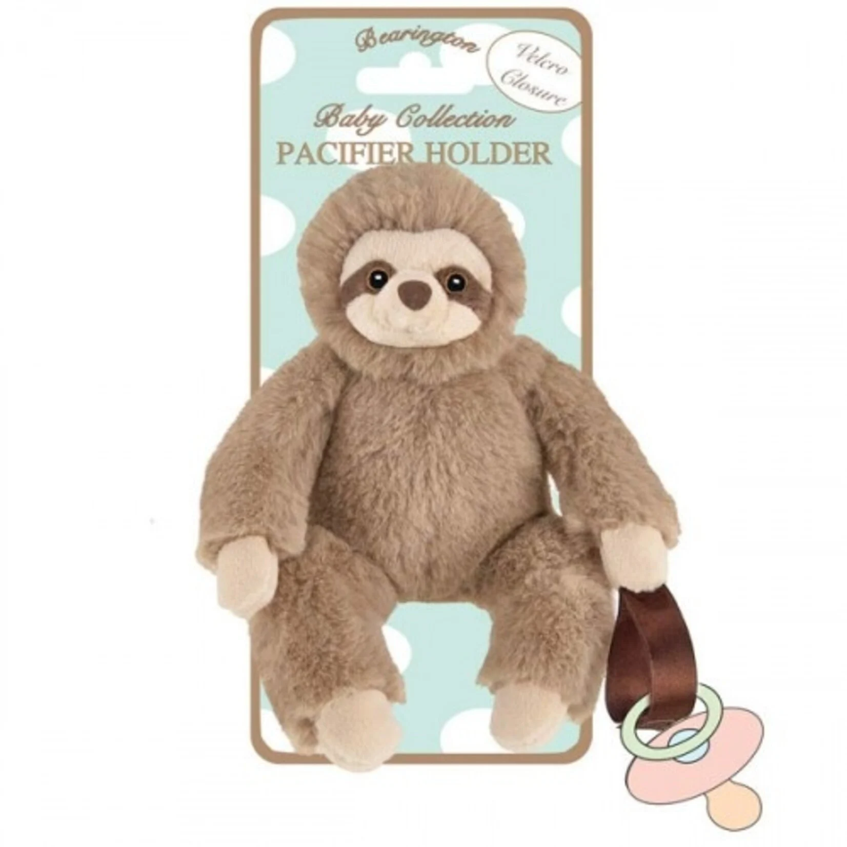 Lil' Speedy Sloth Paci Holder