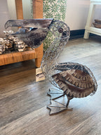 Rustic Pelican Decor