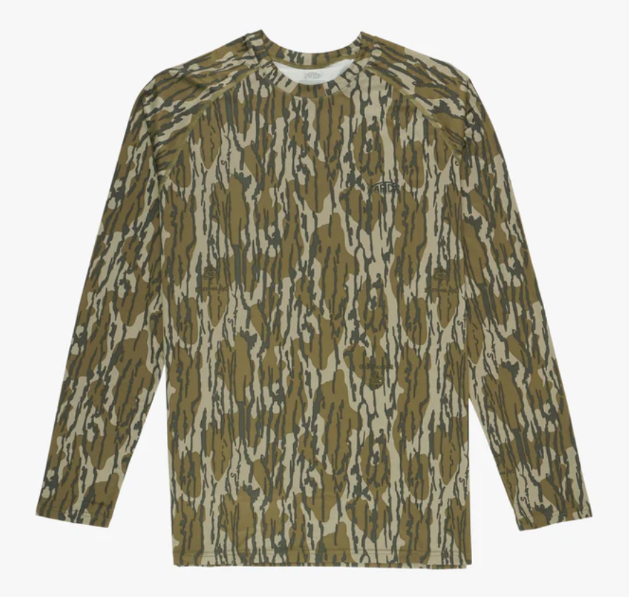 Mossy Oak Camo L/S Performance Shirt