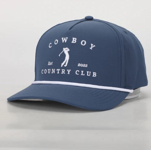 Golfer Roped Hat - Navy