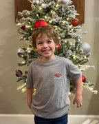 Youth Snowy Truck Heather Tee