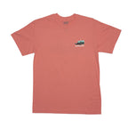Recycle s/s tee coral silk