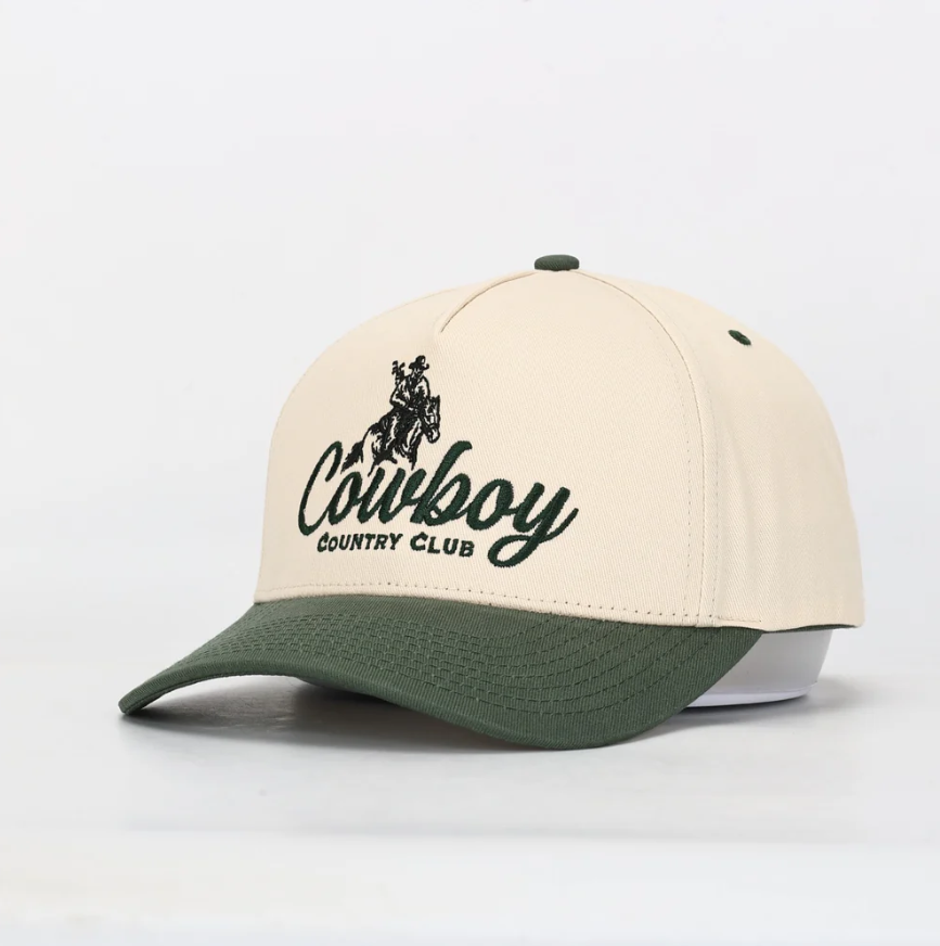Rodeo Golfer Hat - Green
