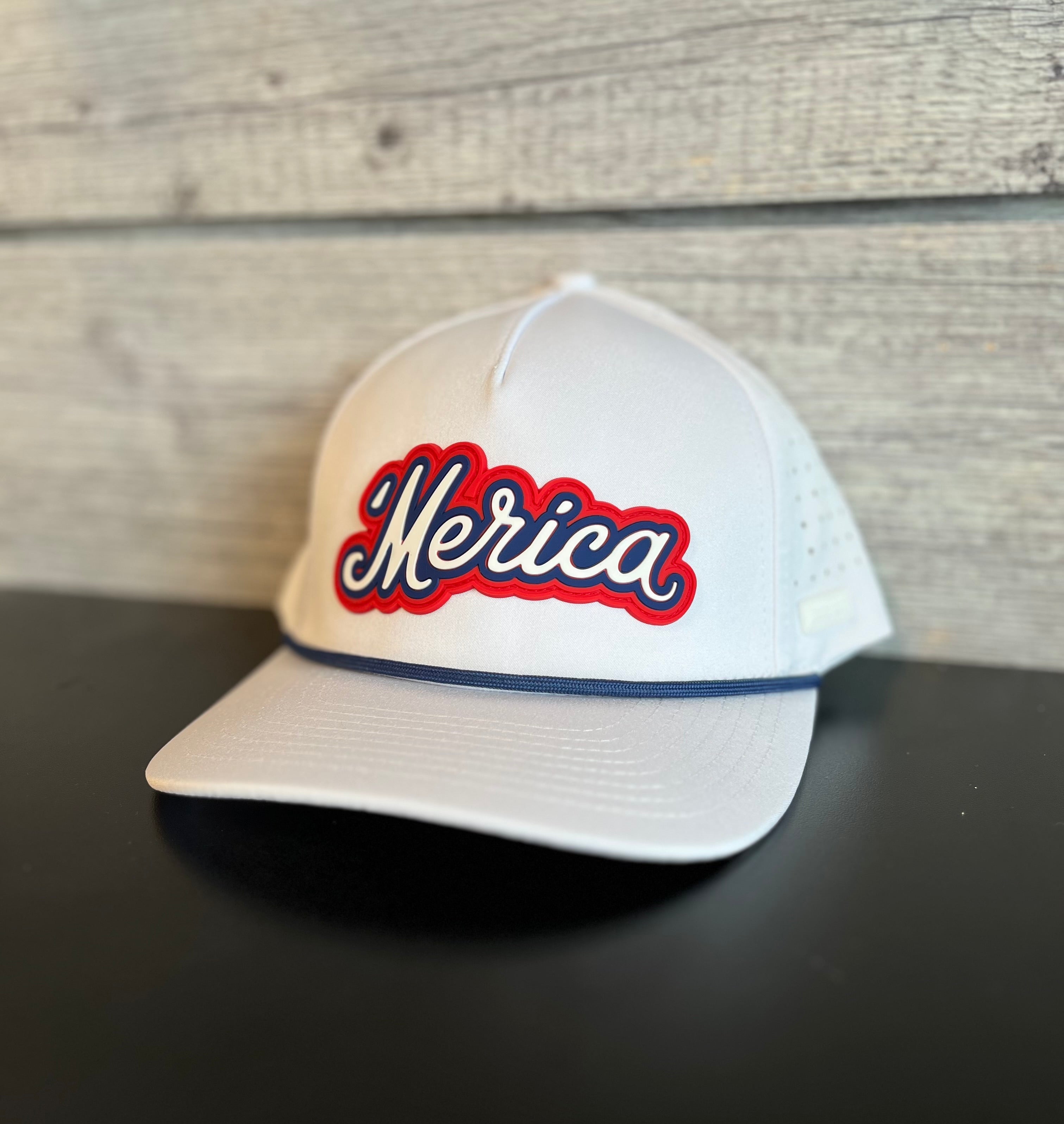 'Merica Performance Hat - White