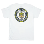 Captain MJ Fox s/s tee white