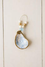 Decoupage Oyster Ornament