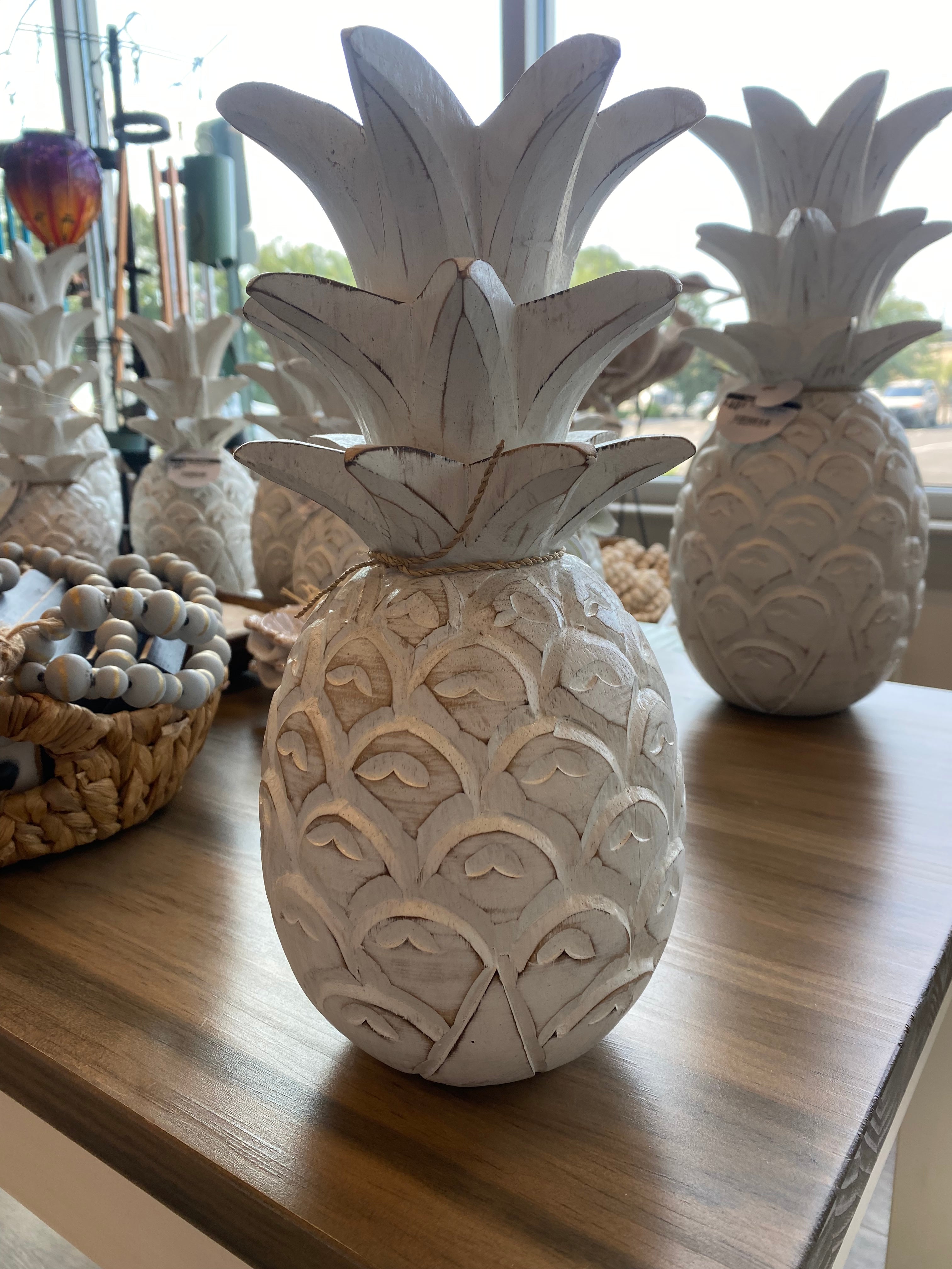 12" Pineapple Decor