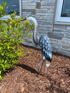 Blue Heron Decor 27" UP