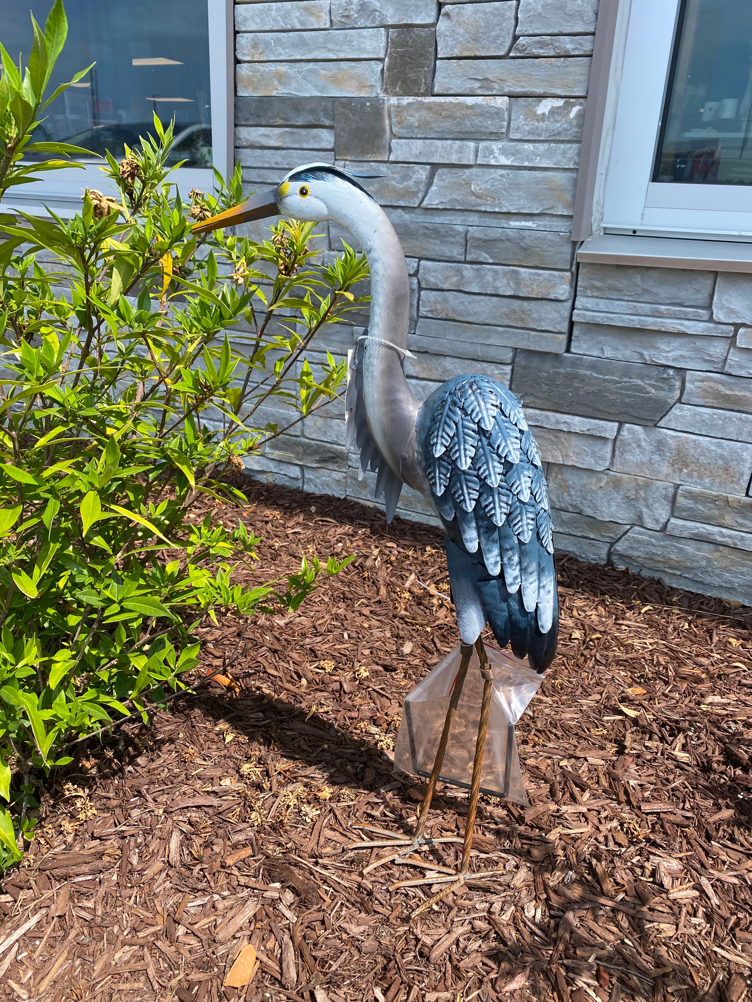 Blue Heron Decor 27" UP