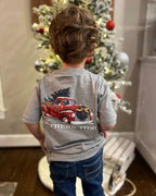Youth Snowy Truck Heather Tee