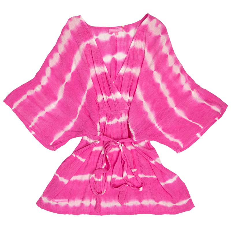 Simply Southern Komono Coverup - Tie Dye Stripe