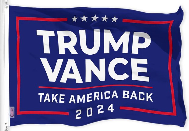 3'x5' Take America Back 2024 Trump Flag