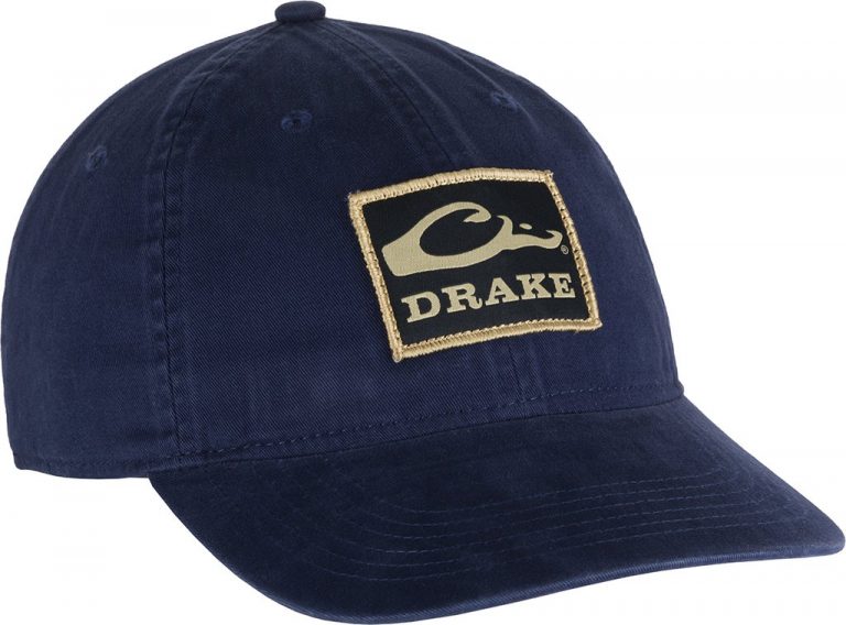 Cotton Twill Patch Cap - Navy