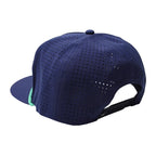 Trolling Lure Perforated Rope Hat - Dark Navy